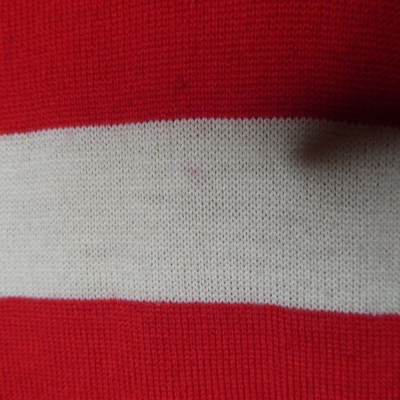 Gloria Sachs Wool Striped Button Detail Sweater Sm - Picture 5 of 8